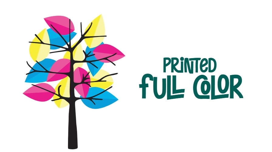 Printed Full Color — Compostable Inks